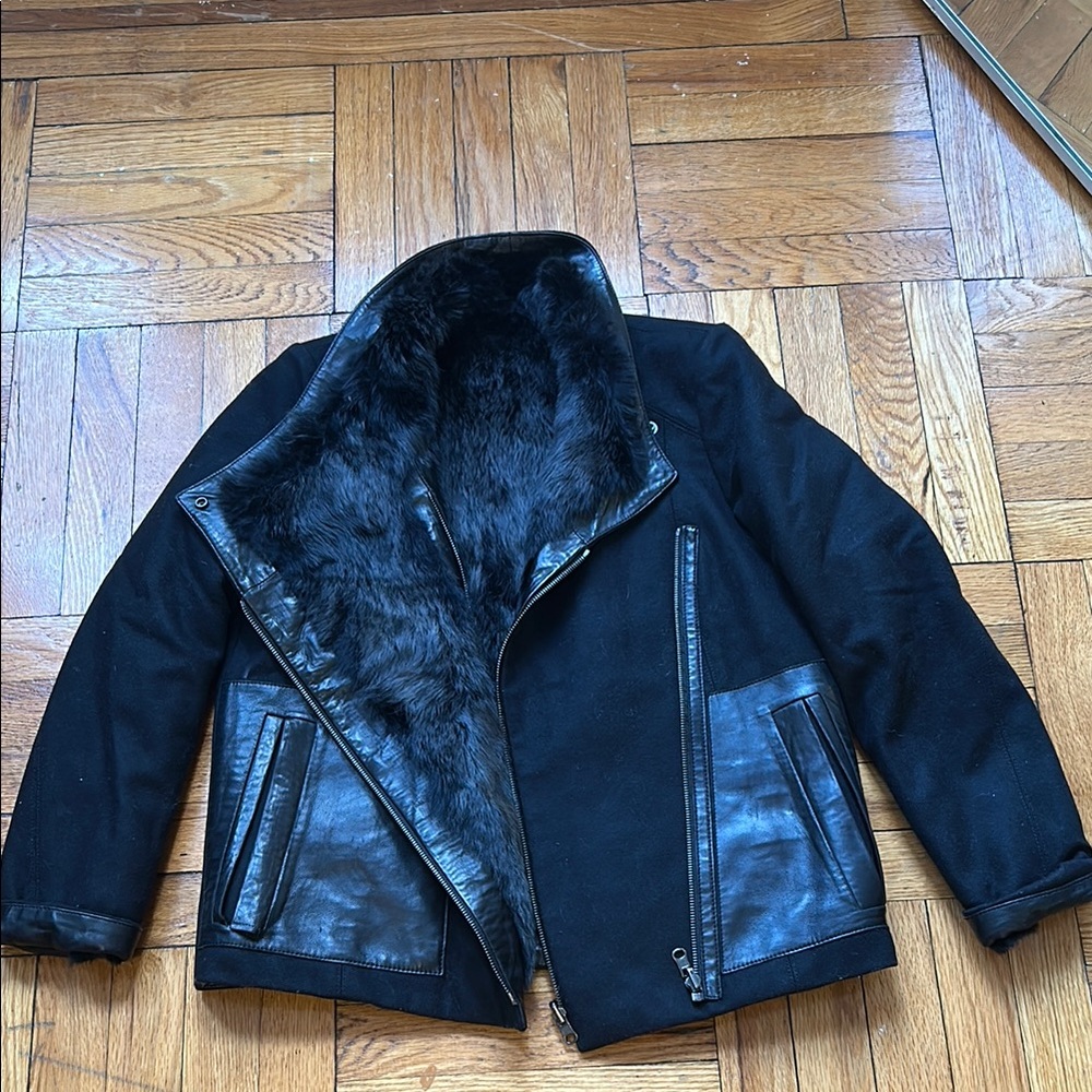 Helmut Lang Fur Coat